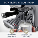 DeLonghi La Specialista Arte Evo 2-Cups Commercial Steam Espresso Machine, Stainless Steel (EC9255M)