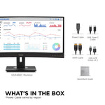 ViewSonic Ergonomic 34" Curved 100Hz LED Monitor, Black (VG3456C)