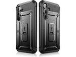 SUPCASE Unicorn Beetle Pro Rugged Case for Samsung Galaxy S24, Shock Absorbing, Black (GS24UBPR2SBK)