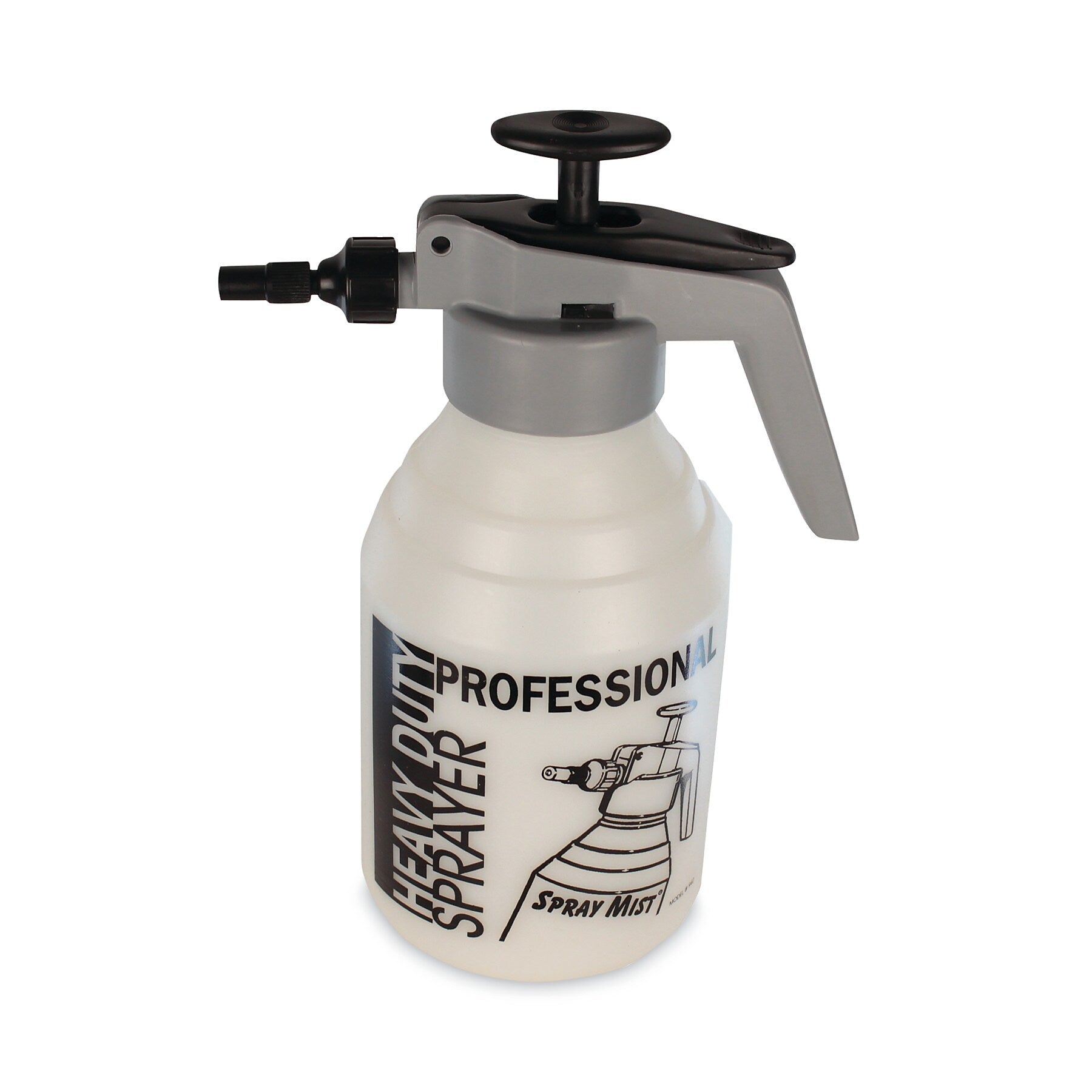Tolco Model 942 Pump-Up Sprayer, 2 qt, Gray/Natural (TOC150300)