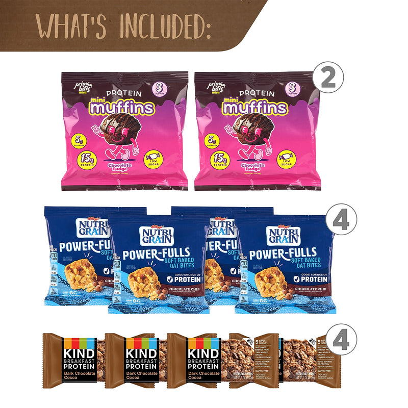 Snack Box Pros Chocolate for Breakfast Snack Mix, 23/Box (700-00192)