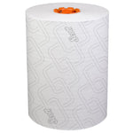 Scott Pro Slimroll Hardwound Paper Towels, 1-Ply, 580 ft./Roll, 6 Rolls/Case (47035)