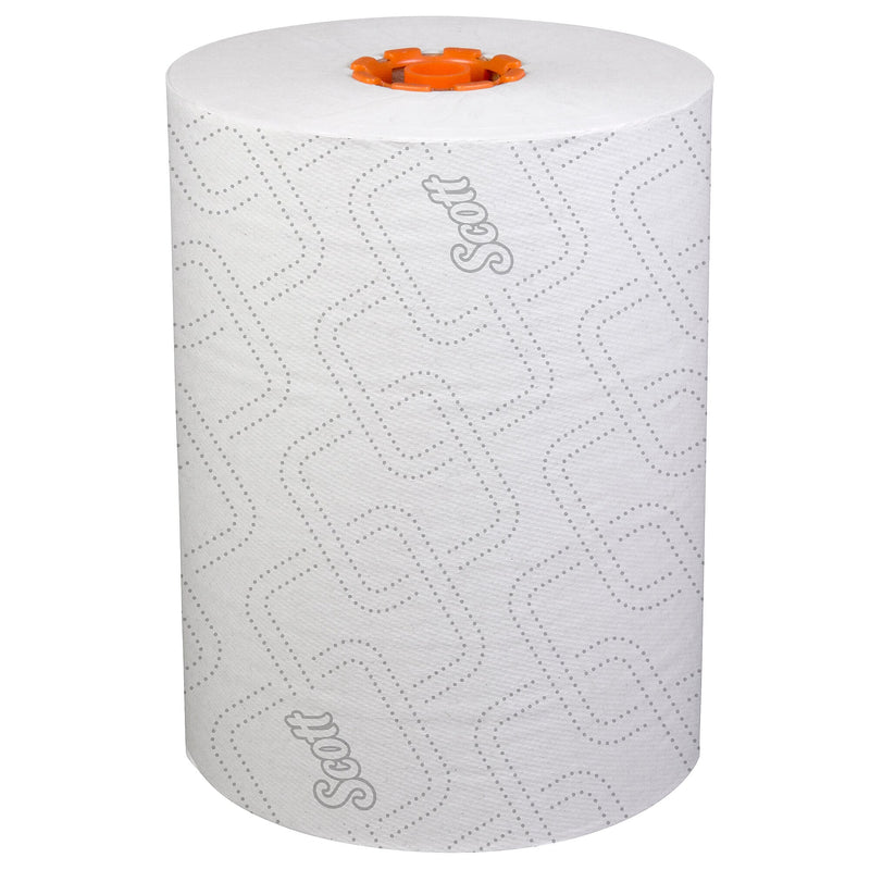 Scott Pro Slimroll Hardwound Paper Towels, 1-Ply, 580 ft./Roll, 6 Rolls/Case (47035)
