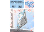 i-Blason Cosmo Clear BlueFly MagSafe Bumper Case for Samsung Galaxy S24 Ultra, Shock Absorbing, Clear/Blue (GS24UCOSMOSPBFY)