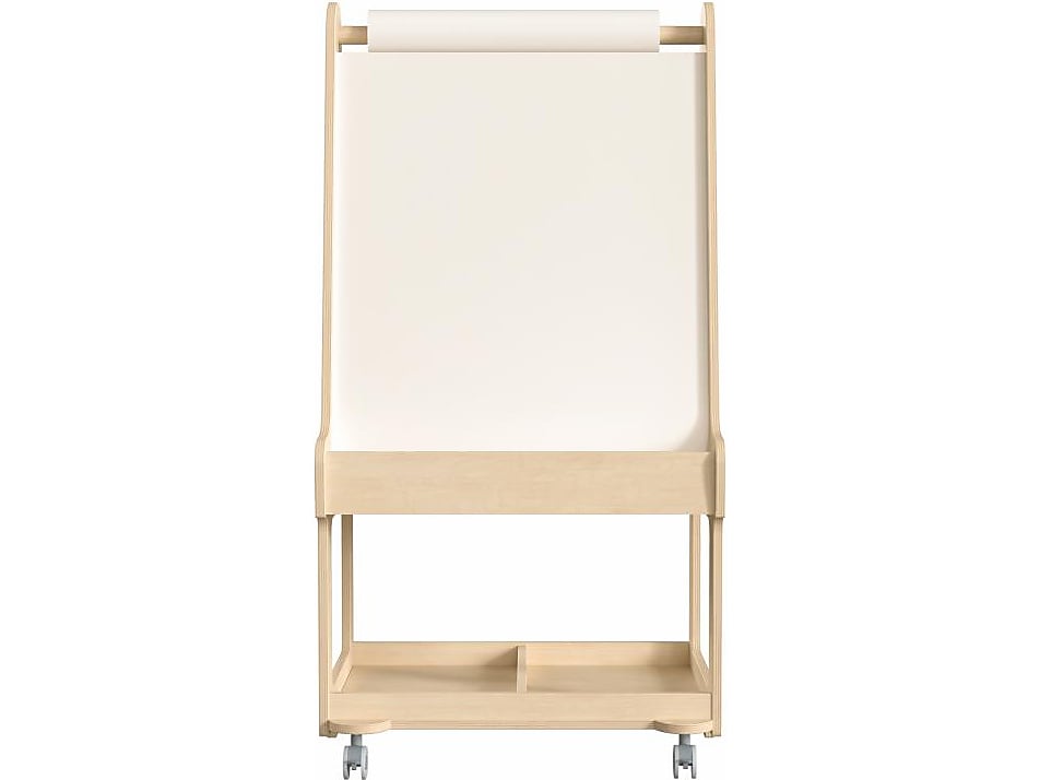 Flash Furniture Bright Beginnings Display Easel, 48.25", Brown Birch Plywood (MK-ME16768-GG)