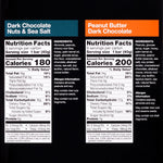 KIND Dark Chocolate Nuts & Sea Salt and Peanut Butter Dark Chocolate Variety Pack, 1.4 oz., 18/Pack (220-02414)