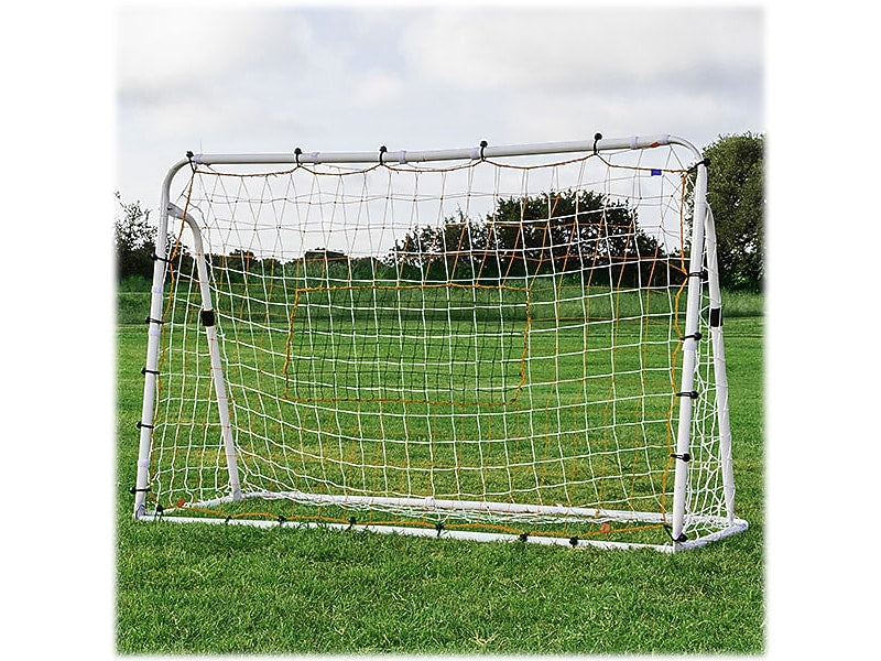 Champion Sports 3-in-1 Soccer Training Goal, White (SG3IN1)