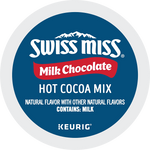 Swiss Miss Chocolate Hot Cocoa, Keurig® K-Cup® Pods, 88/Carton (12528)