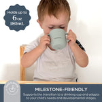 Dream Baby Kids Cup Snack Container, Seafoam Green (DB-L5032A)