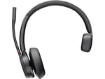 Poly Voyager 4310-M Wireless Bluetooth Headset, USB, MS Certified (77Y91AA)