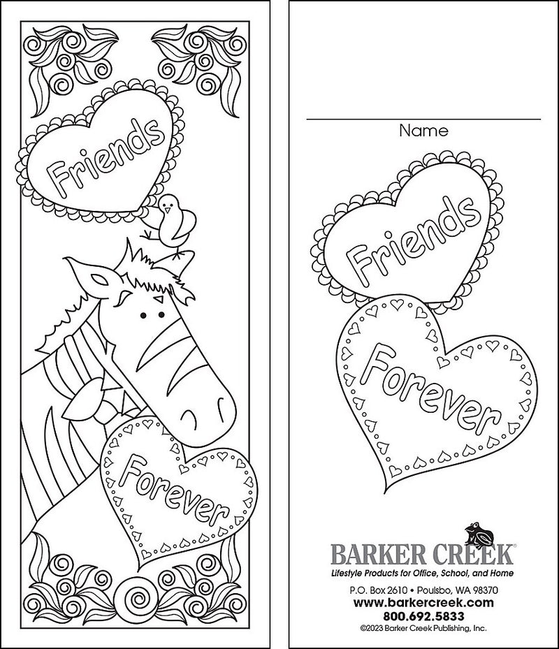 Barker Creek Celebrate Valentine's Day Bookmark Set, 60/Pack (LL2197)