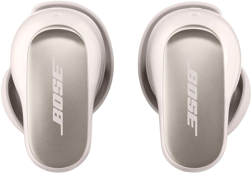 Bose QuietComfort Ultra True Wireless Noise Cancelling In-Ear Earbuds, White Smoke (882826-0020)