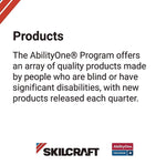 AbilityOne Flat Barrel Tank Highlighter, Chisel Tip, Pink, 12/Pack (NSN3519146)