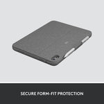 Logitech Combo Touch Backlit Keyboard Case for Apple 10.9" iPad 10th Gen (920-011433)
