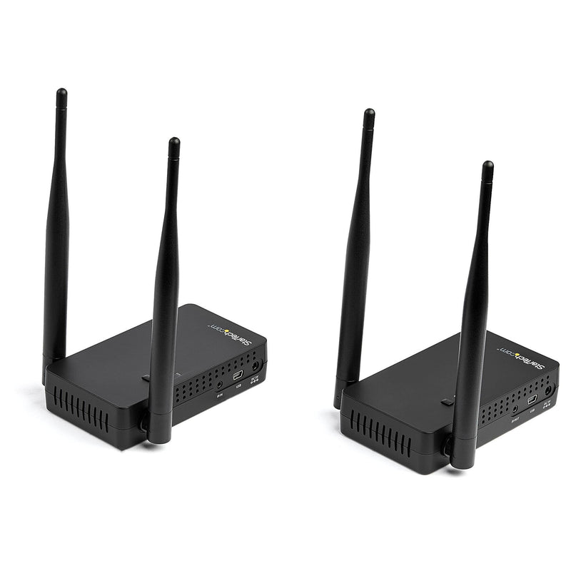 StarTech.com HDMI over Wireless Video Extender Kit, Female to Female, 656ft Wireless Range, 1080p 60Hz, 7.1 Audio (ST121WHDLR)