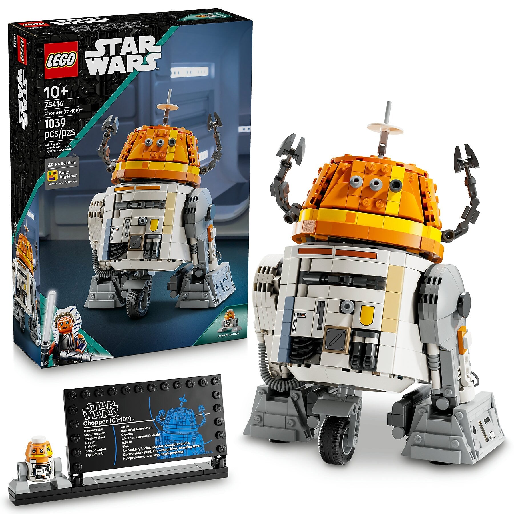 LEGO Star Wars: Ahsoka Chopper C1-10P Astromech Droid Set (75416)