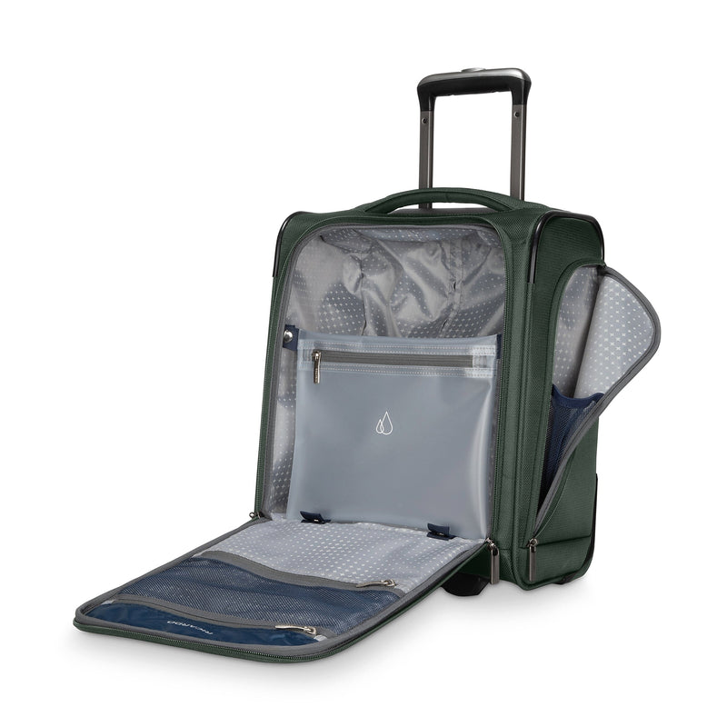 Ricardo Beverly Hills Avalon 17.25" Carry-On Suitcase, 2-Wheeled, Juniper Green (135-16-380-USB)