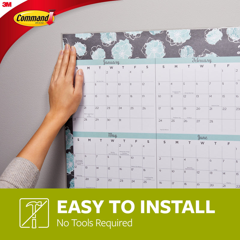 Command Small Poster Hanging Strips, 104/Pack (17024-104NA)