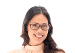 SAV Victoria Klein +1.25 Strength Fashion Reading Glasses, Brown (E9082)
