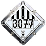 Labelmaster 8 Legend Placard With Mounting Holes (126-CTP)