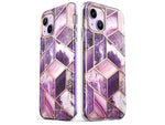 i-Blason Cosmo Marble Purple Case for iPhone 14 Plus (iPhone2022-6.7-Cosmo-SP-Ameth)
