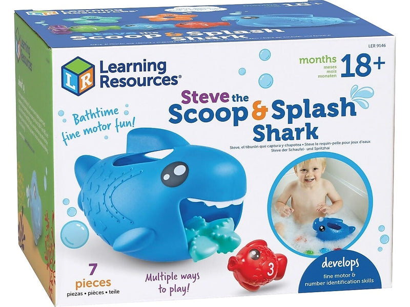 Learning Resources Steve the Scoop & Splash Shark Set (LER9146)
