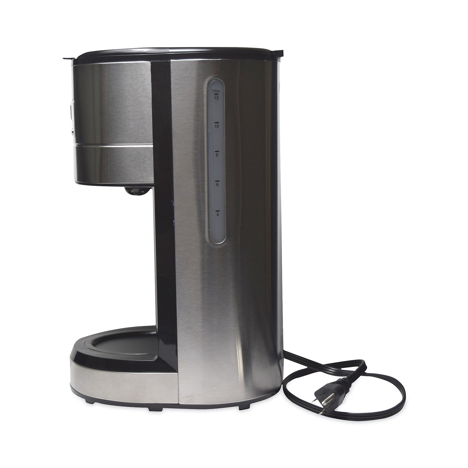 Coffee Pro Euro Style 12-Cup Automatic Drip Coffee Maker, Stainless Steel (OGFCPCM4276)