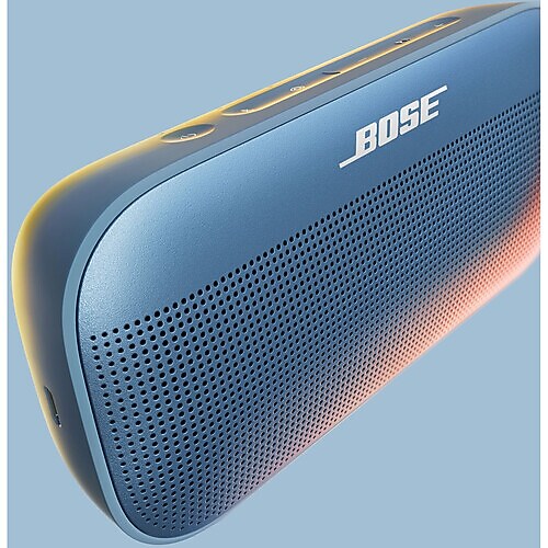 Bose SoundLink Flex Wireless Bluetooth Portable Speaker (2nd Gen), Waterproof, Blue Dusk (887612-0200)