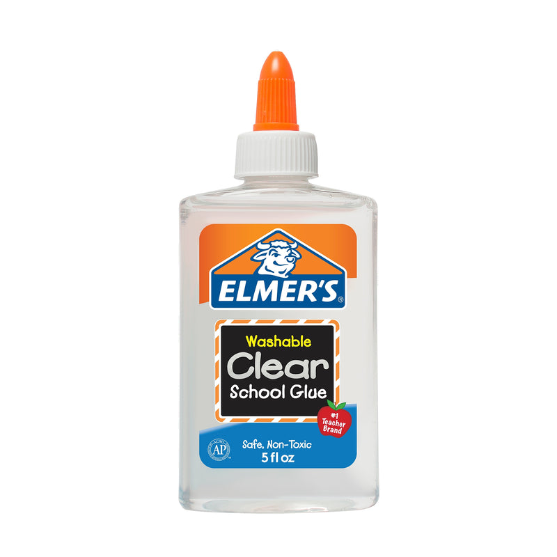 Elmer's Washable Liquid School Glue, 5 oz., Clear (E305)