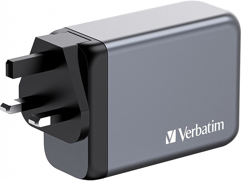 Verbatim USB Type-A/USB Type-C Wall Charger, Gray (32205)