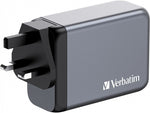 Verbatim USB Type-A/USB Type-C Wall Charger, Gray (32205)
