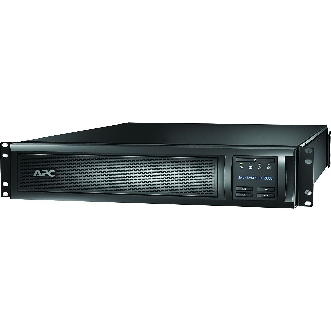 APC Smart-UPS X 3000VA Rack/Tower UPS, 7-Outlets, Black (SMX3000RMLV2U)