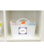 Carson Dellosa Education Adhesive We Stick Together School Name Tags, 3" x 2.5", 40 Tags/Pack (150091)