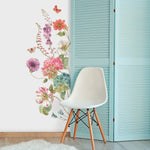 York Wallcoverings Lisa Audit Garden Flowers Giant Wall Decals, Botanical (RMK3261GM)