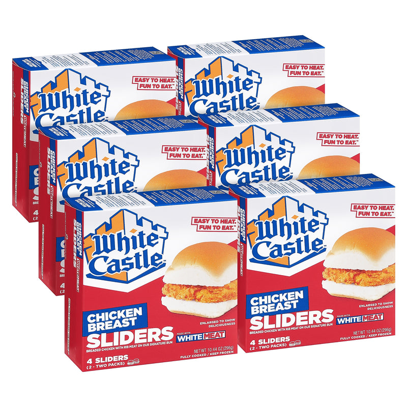 White Castle Individually Wrapped Chicken Slider, 10.44 oz, 24/Pack (220-02478)