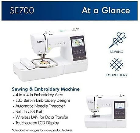 Brother Embroidery Sewing Machine (SE700)