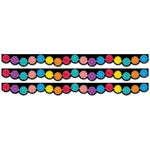 Creative Teaching Press Pom Poms EZ Border, 48', Multicolored, 3/Bundle (CTP10515-3)