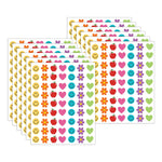 Teacher Created Resources Cool for School Mini Stickers, Multicolored, 378/Pack, 12/Packs/Bundle (TCR9325-12)