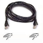 Belkin Cat6 Cable, RJ-45 Male, RJ-45 Male, 10ft, Black