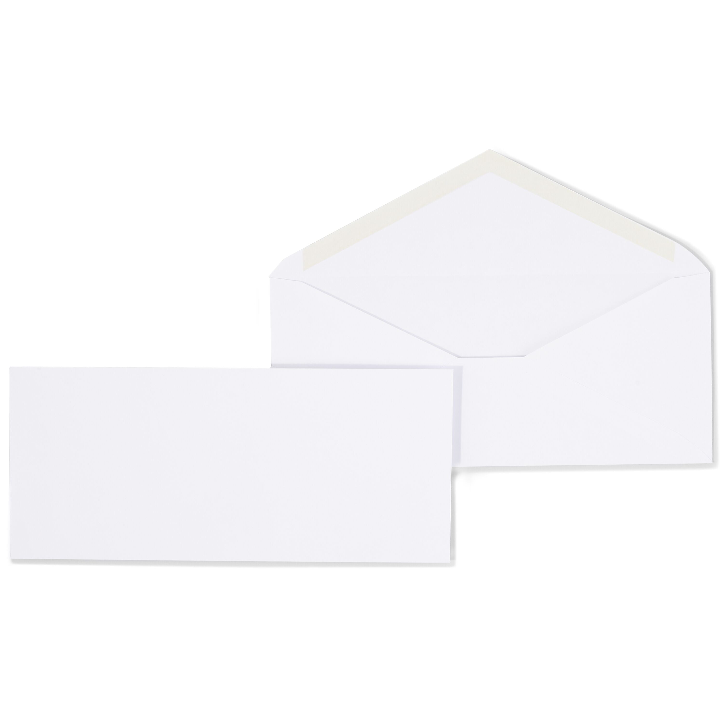 Staples #10 Business Envelopes, 4 1/8" x 9 1/2", White, 500/Box (ST50301-CC)