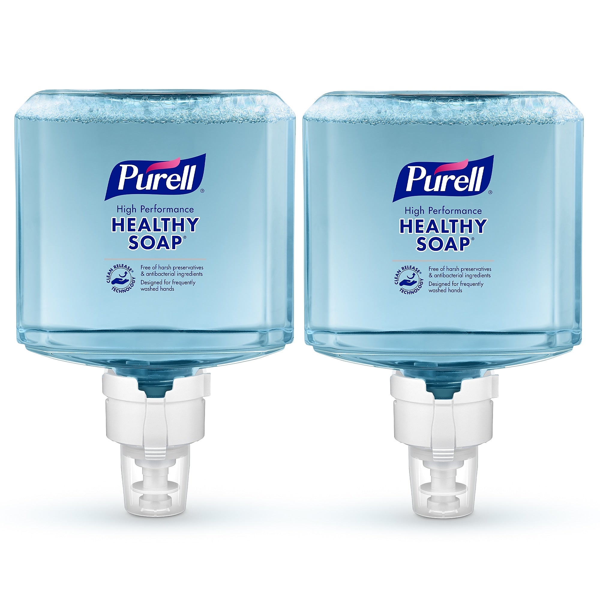 PURELL HEALTHY SOAP Foaming Hand Soap Refill for ES8 Dispenser, 1200 ml, 2/Carton (7785-02)