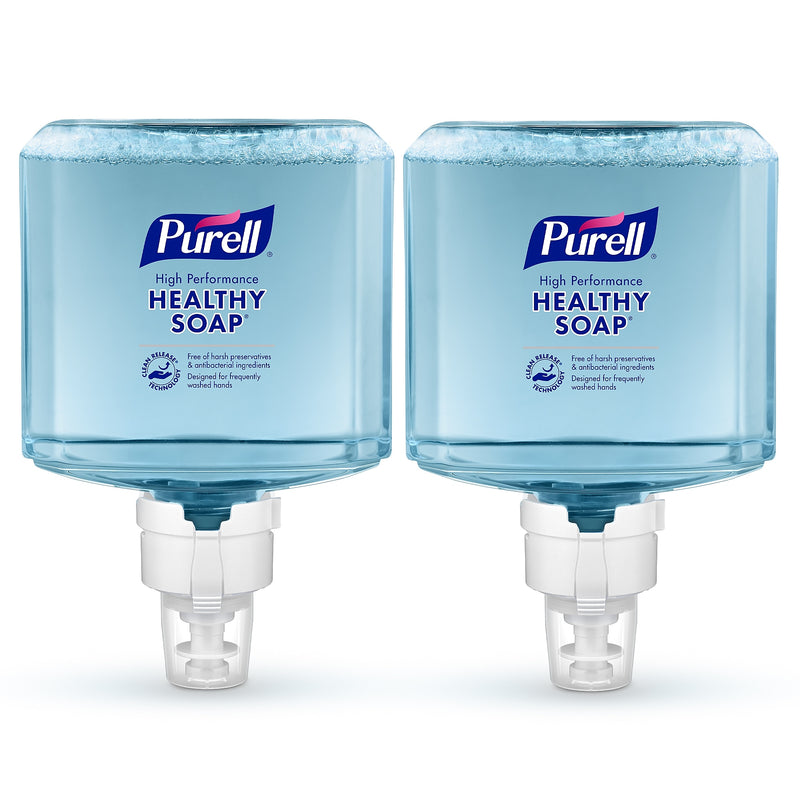 PURELL HEALTHY SOAP Foaming Hand Soap Refill for ES8 Dispenser, 1200 ml, 2/Carton (7785-02)