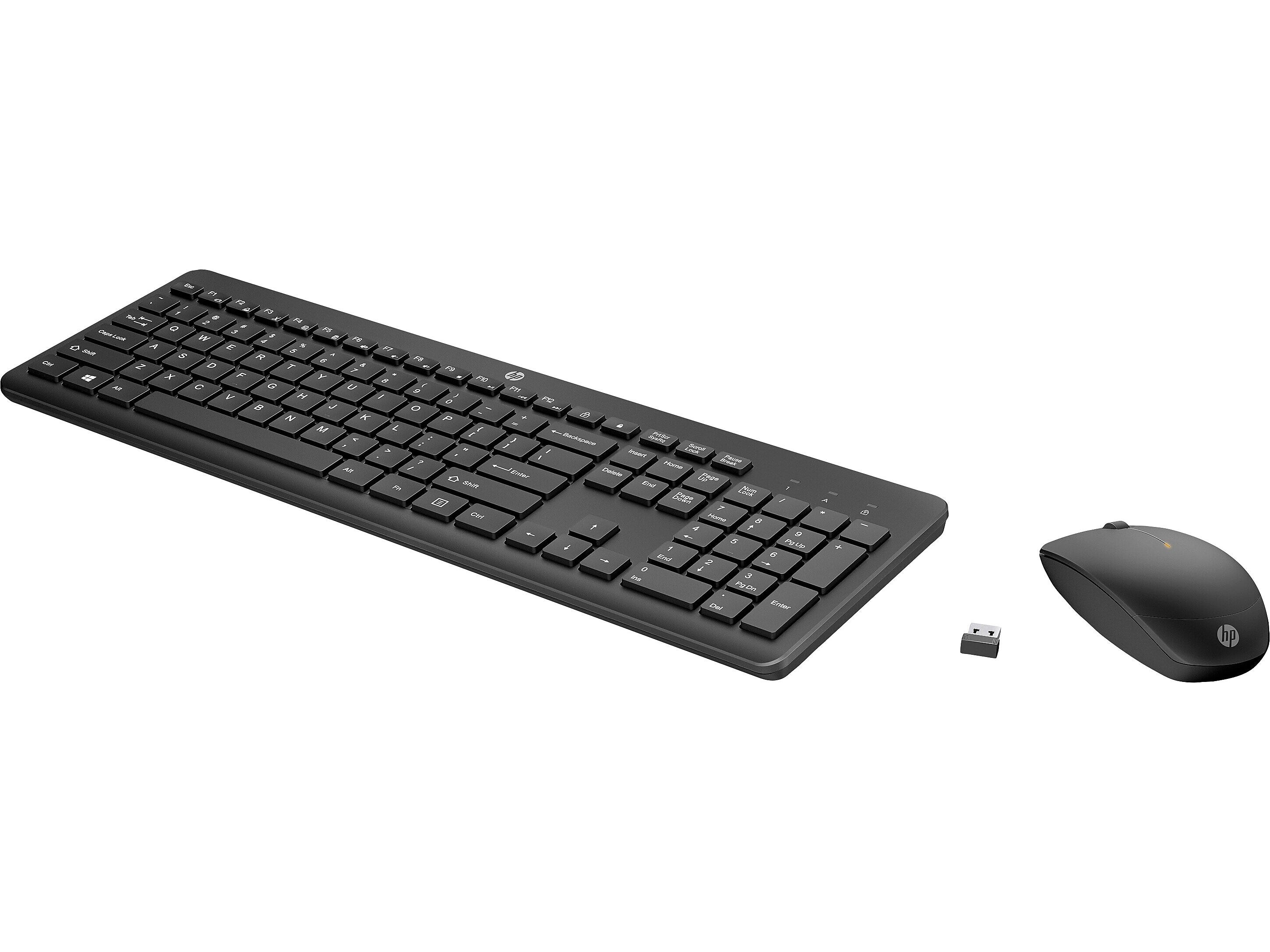 HP 235 Wireless Keyboard and Optical Mouse Combo, Black (1Y4D0UT#ABA)