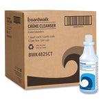 Boardwalk Creme Cleanser, Baby Powder Scent, 32 oz Bottle, 12/Carton