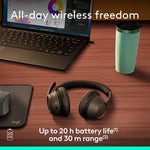Logitech Zone 305 Wireless Noise Canceling Bluetooth Stereo Headset, USB-C, MS Certified (981-001452)
