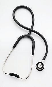 Welch Allyn Professional Adult Double Head Stethoscope, Black (W-A5079135)