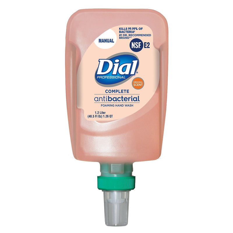 Dial Professional Complete FIT Foaming Hand Soap Refill, 40.5 Fl. Oz., 3/Carton (DIA16670)