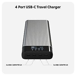 Hyper Products USB-C Power Bank, 27000 mAh, Silver (HJ245B)