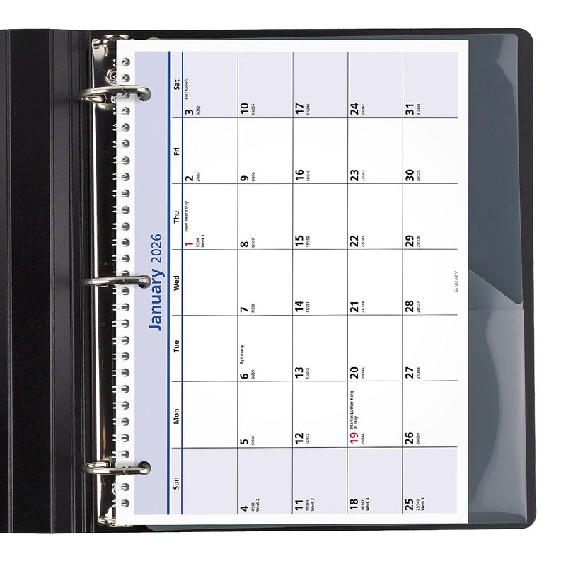 2026 AT-A-GLANCE QuickNotes 11" x 8" Monthly Wall Calendar (PM50-28-26)