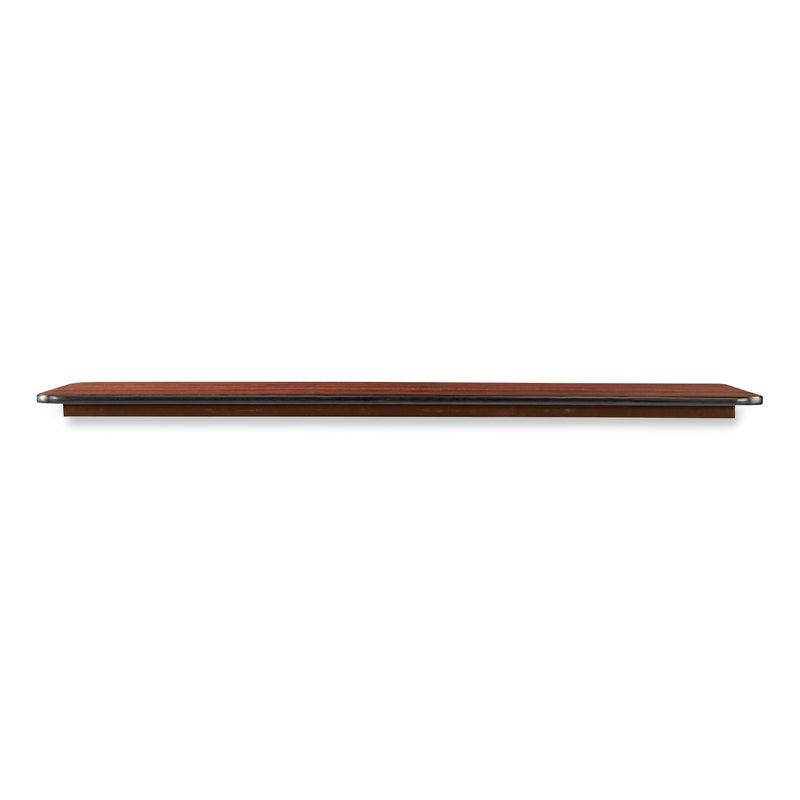 Alera Wood Folding Table, Rectangular, 59.88w x 17.75d x 29.13h, Mahogany (ALEFT726018MY)